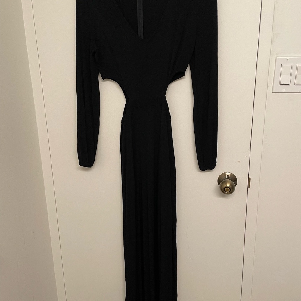 Wildfox Black Long Sleeve Dress
